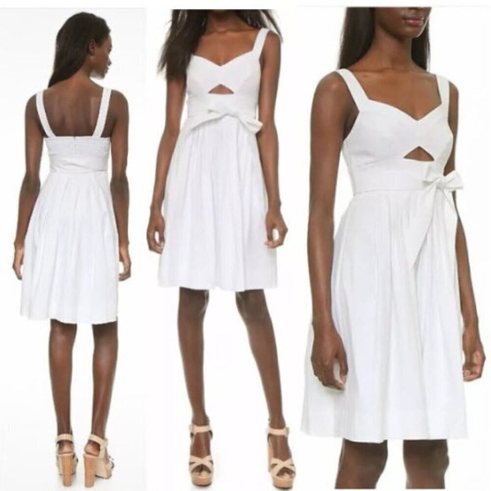 Club Monaco White Lindell Dress